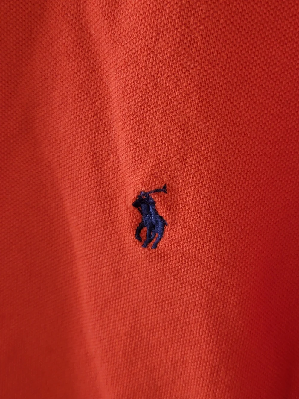 Ralph Lauren Men’s Orange Short-Sleeve Polo